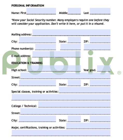 publix store job application|store job application publix.com.